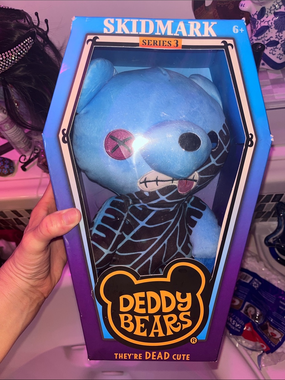 Skidmark Series 3 Blue Plush Toy